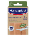 Пластыри Hansaplast Green & Protect 10 x 6 cm 10 штук