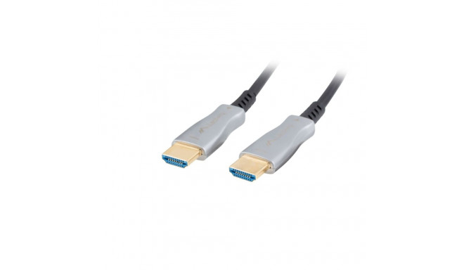 HDMI Kaabel Lanberg CA-HDMI-20FB-0100-BK Must 10 m