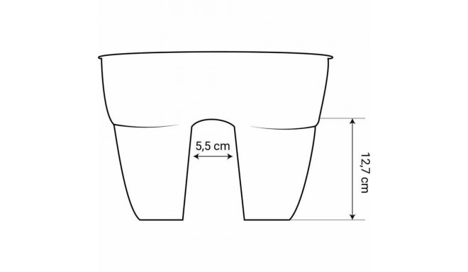 Pušķi EDA Zaļš Plastmasa Ovāls Moderns