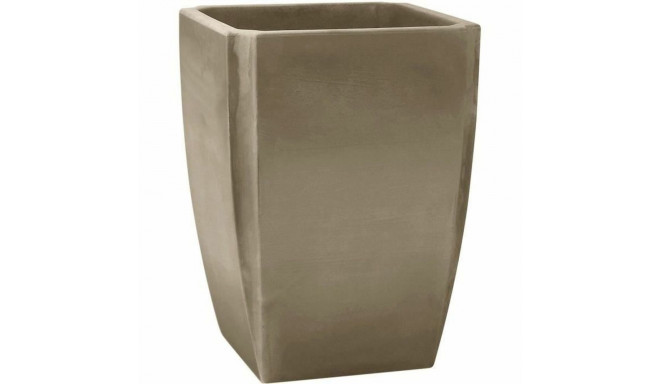 Plant pot Ecolux Ø 47 cm Grey Plastic Squared