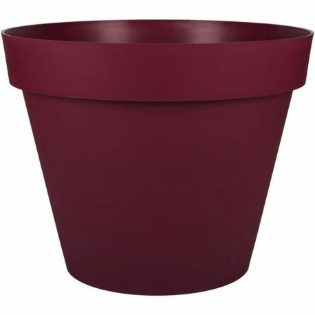 Taimepott Ecolux Tumepunane Ø 60 cm Plastmass Ringjas Kaasaegne