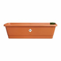 Plant pot Elho Brown 65 x 20 x 18 cm Plastic Squared Plant pot Elho Brown 65 x 20 x 18 cm Plastic Squared