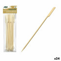 Grillimisvarraste Komplekt Algon Bambus 20 Tükid, osad 24 cm (24 Ühikut)