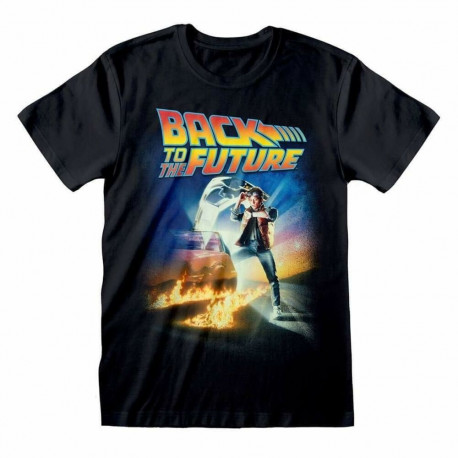 Lühikeste varrukatega T-särk Back to the Future Poster Must Unisex - S