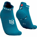 Ankle Sports Socks  v4.0  Compressport Pro Racing Blue - 39-41