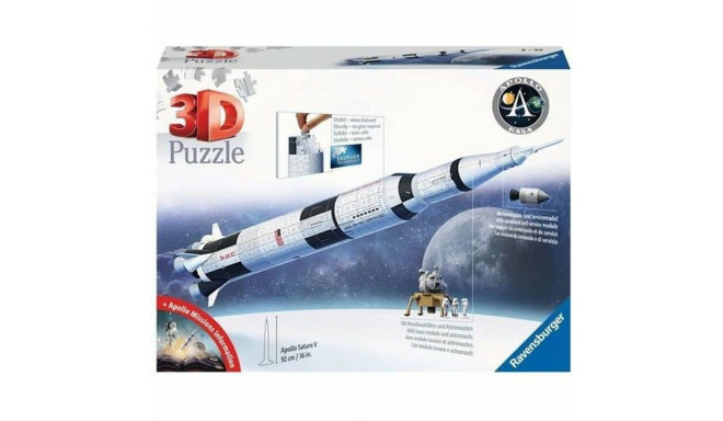 Головоломка Ravensburger Saturn V space rocket