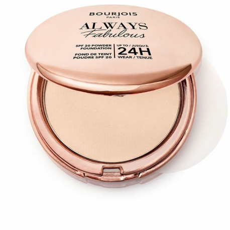 Puudri meigialus Bourjois Always Fabulous Nº 100 Rose Ivory Nº 100-Rose Ivory Spf 20 7 g