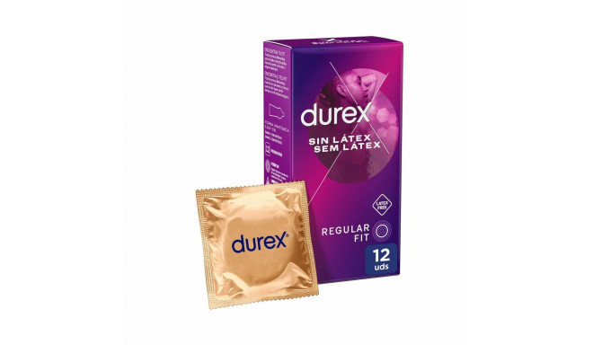 Extra drošos Prezervatīvus Durex Sin Latex 12 gb.