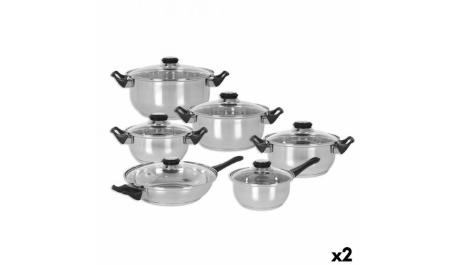 Cookware Quttin Genova 12 Pieces (2 Units)