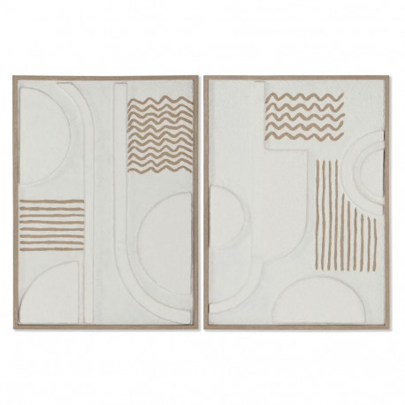 Painting 3D Home ESPRIT Paper polystyrene 50 x 2 x 70 cm 50 x 4 x 70 cm