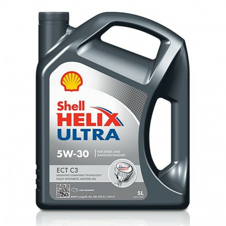 Auto mootoriõli Shell Helix Ultra A10 ECT C3 5W30 C3 5 L
