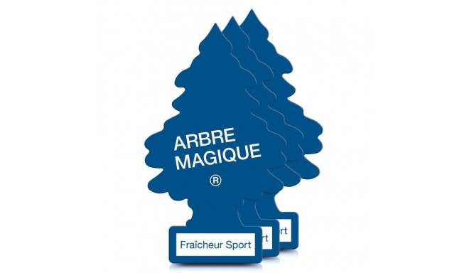 Освежитель воздуха для автомобилей Arbre Magique Sport Сосна Оранжевый (3 штук)