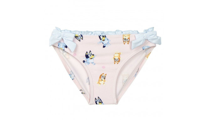 Bikini Bottoms For Girls Bluey Light Pink - 3 Years