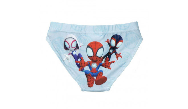 Children’s Bathing Costume Spidey Light Blue - 4 Years