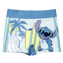 Boys Swim Shorts Stitch Blue - 8 Years