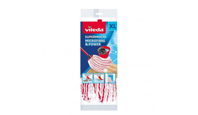 Replacement Vileda Microfibre & Power Mop Fibre (1 Unit)