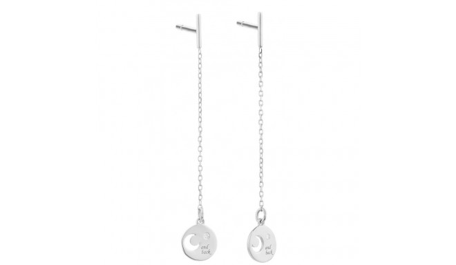 Ladies' Earrings Secrecy E8244CDAWA900 Sterling silver 4 cm