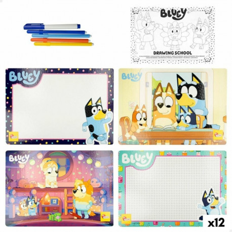 Joonistuskomplekt Bluey Pocket Drawing School (12 Ühikut)