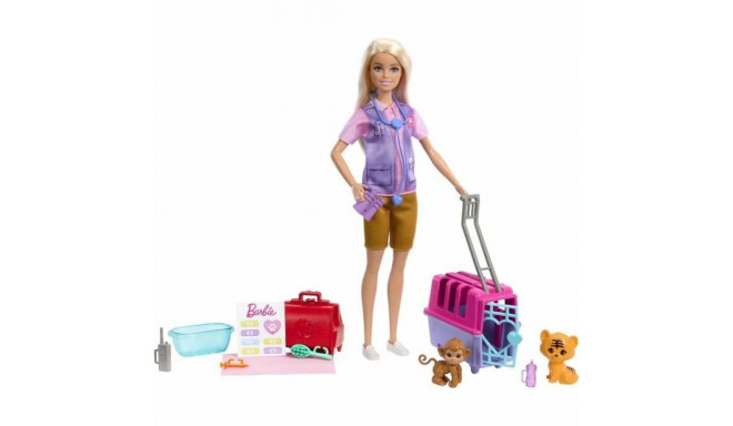 Nukk Barbie SAUVETEUSE D'ANIMAUX