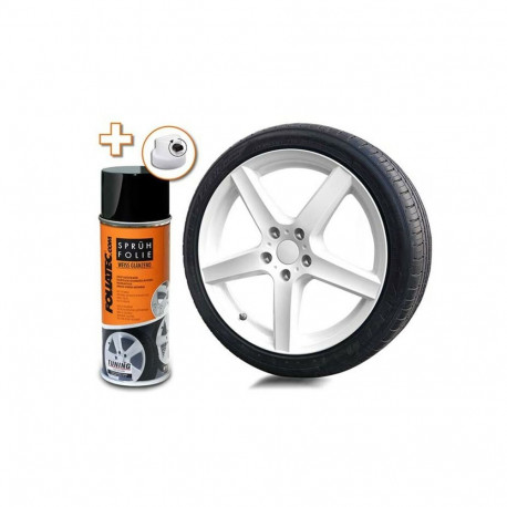 Liquid Rubber for Cars Foliatec 10062800 White Shiny 400 ml