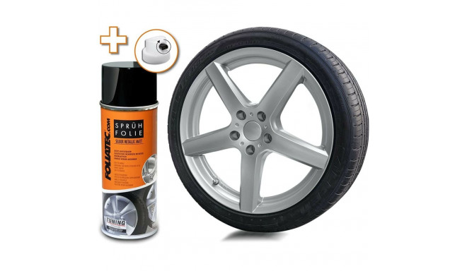 Vedelkumm autodele Foliatec Hõbedane metalne 400 ml