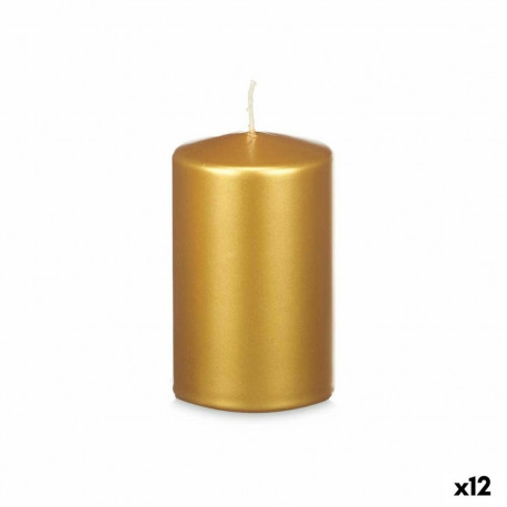 Candle Acorde 92544 92544 Golden 9 x 15 x 9 cm (12 Units)