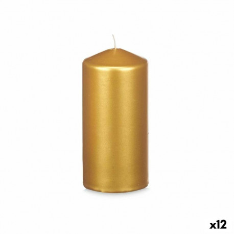 Candle Acorde 92538 92538 Golden 7 x 15,5 x 7 cm (12 Units)