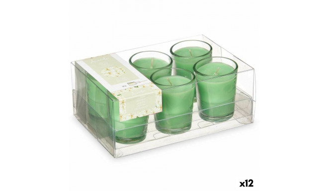 Lõhnaküünlad Komplekt Acorde 48-H-AR 48-H-AR Jasmiin Klaas (12 Ühikut)