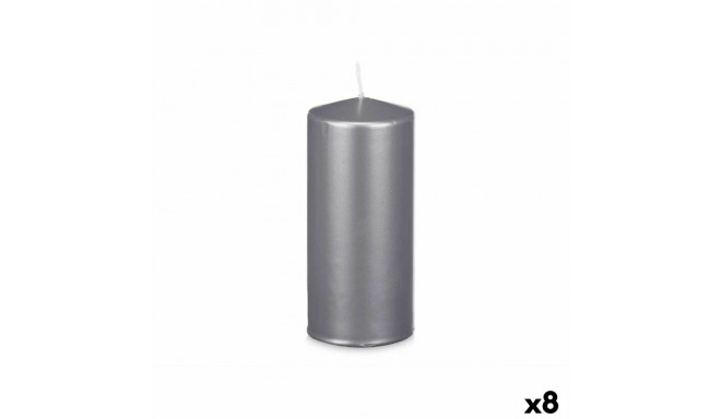 Candle Acorde 92547 92547 Silver 9 x 20 x 9 cm (8 Units)