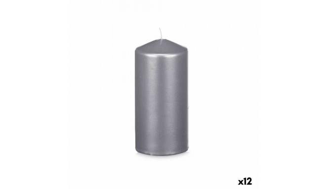 Candle Acorde 92539 92539 Silver 7 x 15,5 x 7 cm (12 Units)