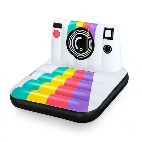 Täispuhutav basseinitool Bestway Fotokaamera 127 x 102 cm