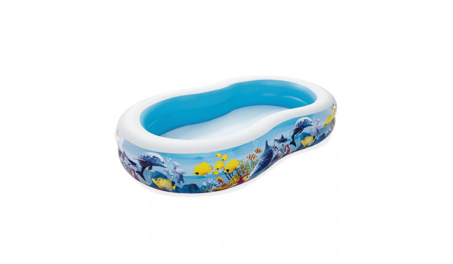 Inflatable Paddling Pool for Children Bestway Multicolour 262 x 157 x 46 cm
