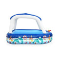 Inflatable Paddling Pool for Children Bestway Ship 213 x 155 x 132 cm White