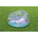 Inflatable Armchair Bestway Glitter 114 x 112 x 66 cm