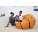 Piepūšamais baseina krēsls Bestway Basketbols 114 x 112 x 66 cm Oranžs