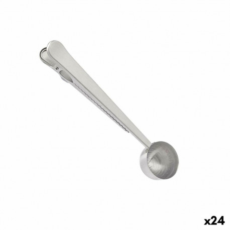 Mērtrauks Kinvara W4034 Nerūsējošais tērauds 17,5 x 17,5 x 2,5 cm Klipsis (24 gb.)