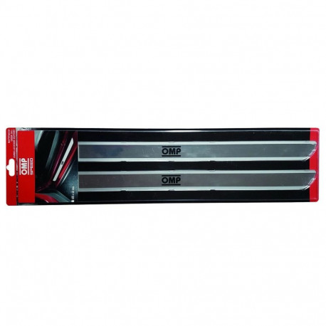 Autode ukseläved OMP OMP13130301 Must 65 x 4 cm