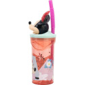 Kõrrega Klaasi Minnie Mouse CZ11337 Roosa 360 ml 3D Kõrrega Klaasi Minnie Mouse CZ11337 Roosa 360 ml 3D