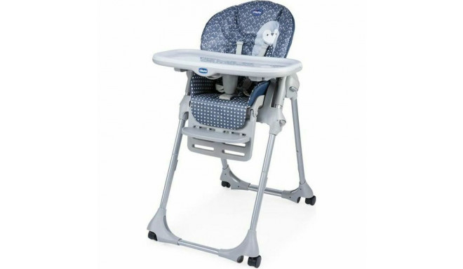 Highchair Chicco Poly Easy Penguin Blue