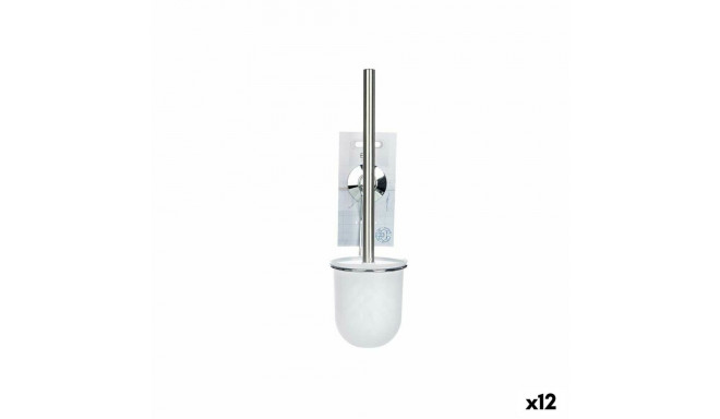 Toilet Brush Berilo W3100-15 White Steel ABS 10 x 36 x 10 cm (12 Units)