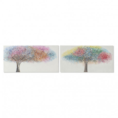 Maal Home ESPRIT Puu Kaasaegne 120 x 3 x 60 cm (2 Ühikut)