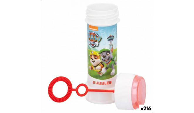 Bubble blower The Paw Patrol 60 ml 3,8 x 11,5 x 3,8 cm (216 Units)