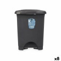 Pedal bin Anthracite Plastic 10 L (8 Units) Pedal bin Anthracite Plastic 10 L (8 Units)