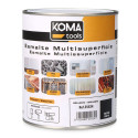 Akrila laka Koma Tools Melns Spīdums 750 ml