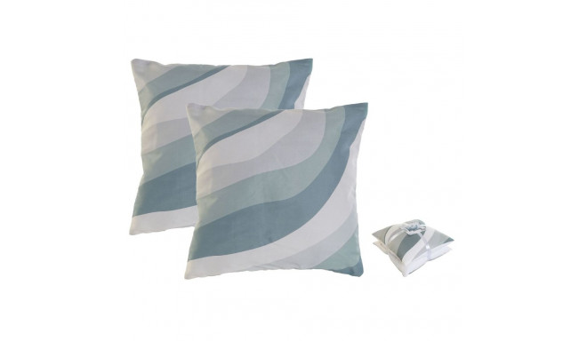 Set of cushions Home ESPRIT Waves 45 x 5 x 45 cm (2 Units)