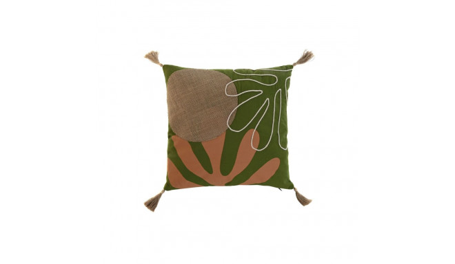 Cushion Home ESPRIT Green Boho 45 x 5 x 45 cm