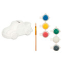 Paint Your Own Money Box White 14,5 x 7,2 x 9,4 cm Car (12 Units) Paint Your Own Money Box White 14,5 x 7,2 x 9,4 cm Car (12 Units)