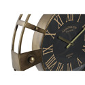 Настенное часы Home ESPRIT Чёрный Позолоченный Железо Vintage 60 x 8 x 60 cm
