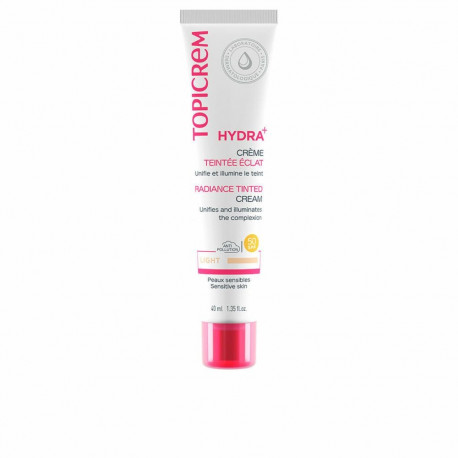 Sära andev kreem Topicrem Hydra+ Selge Spf 50 40 ml