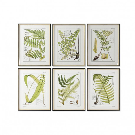 Glezna Home ESPRIT Moderns Papardes 50 x 2,5 x 65 cm (6 gb.)
